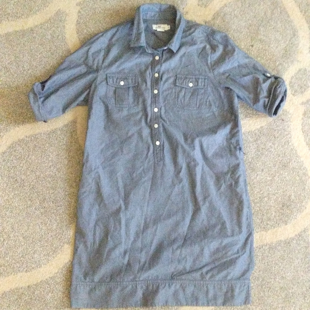 Vineyard Vines Chambray dress w/ belt 💯 cotton 12